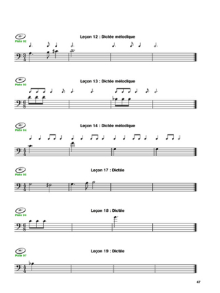 Écouter Lire et Jouer Volume 3 - Euphonium (Fa) - DE HASKE - Partition